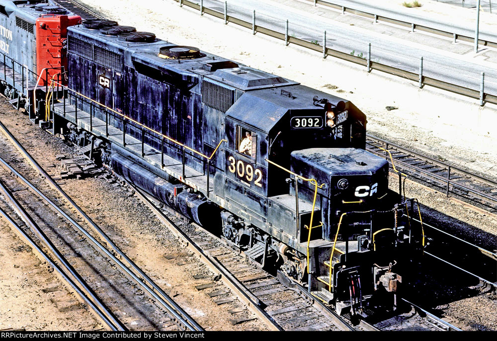 Conrail GP40 CR #3092